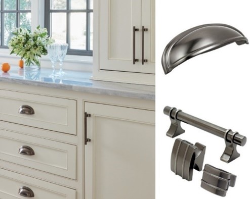 New Trend- Brushed Gun Metal Knobs and Pulls
