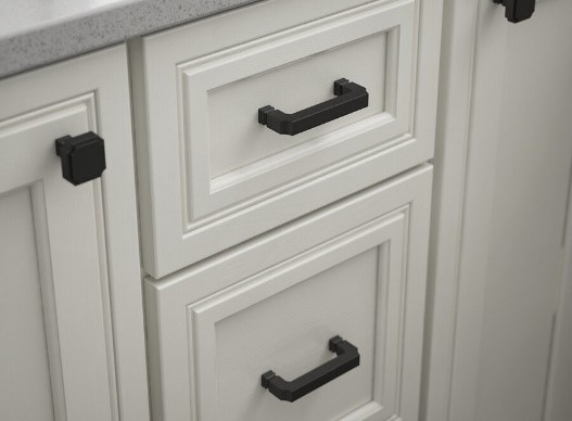 Matte Black Cabinet & Drawer Pulls